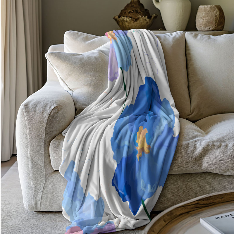 Couverture océanique de qualité supérieure 1 pièce, Grand lit