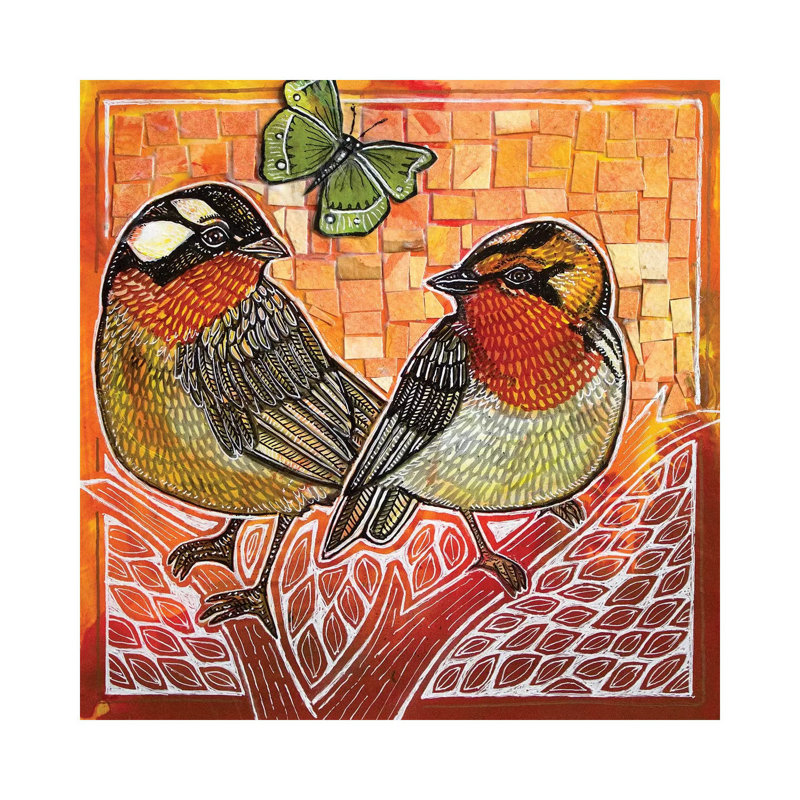 Morning Greetings by Lynnette Shelley - Wrapped Canvas Print, 30.48 cm H x 30.48 cm W