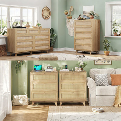 Ensemble de chambre à coucher 4 pièces