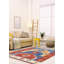 Tapis bleu en laine Baretta Southwestern