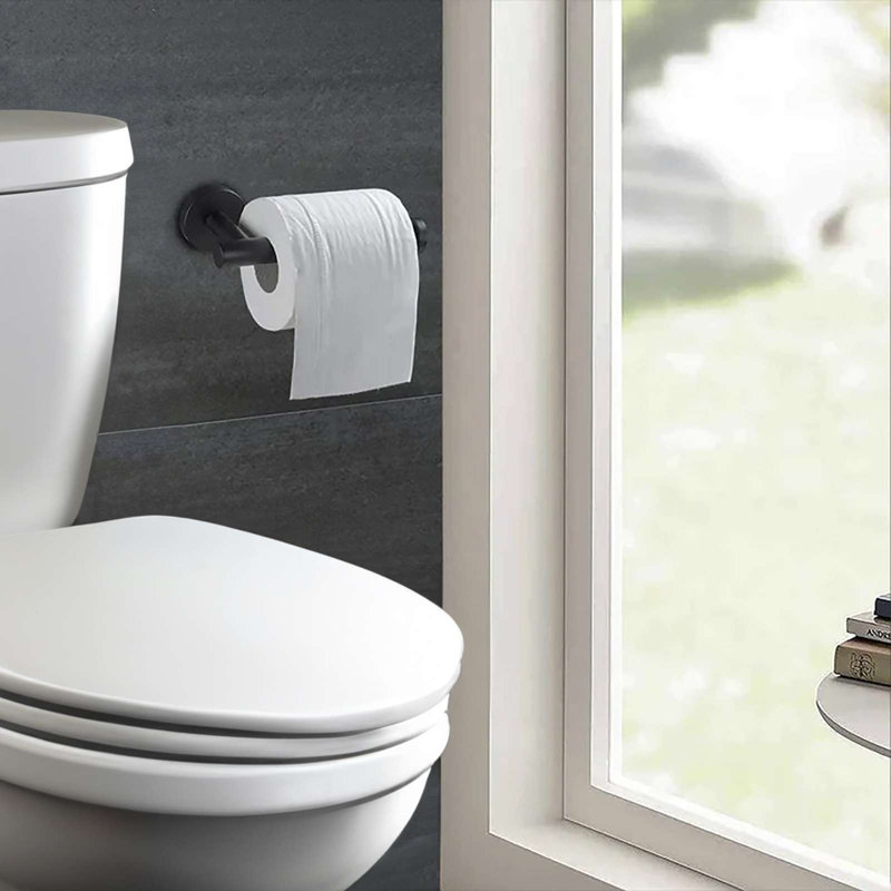 Rangement pour salle de bain Whitstran, Noir mat