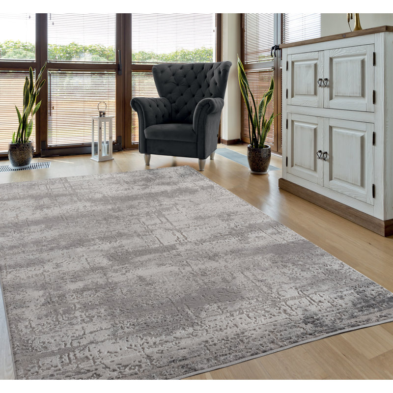 Emmeline Abstract Indoor Rug, Rectangle 12'6" x 15'