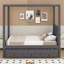 Lit à baldaquin avec rangement Mazion-988035052-988034962