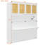 Lits peu encombrants, rangement simple en bois MDF pour la maison