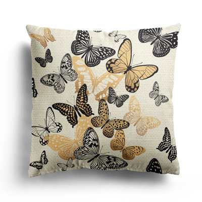 COLLECTION MODERNE MAISON - Papillons noirs et bruns