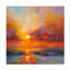 «Evening Sparkle» par Kasia Bruniany - peinture sur toile tendue-1352167837
