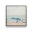 Seaside Umbrella Harmony Set of 2 Canvas Prints in a Silver Frame, 32" x 32"-35029236-35029134
