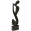 Man and Sax Wood Statue