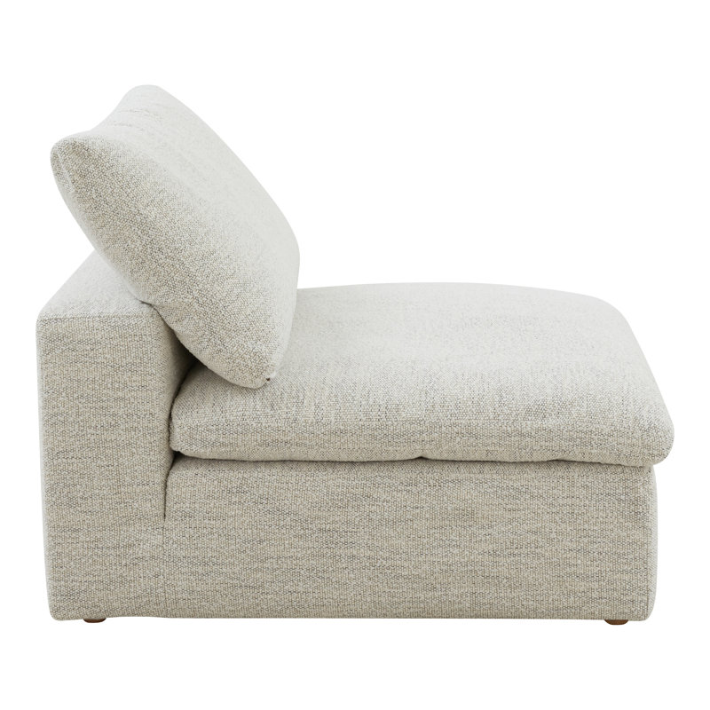 Clay Slipper Chair, Light Gray Livesmart®