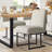 Cederick 4-Person Dining Set with Rectangular Table-101986282-101986288