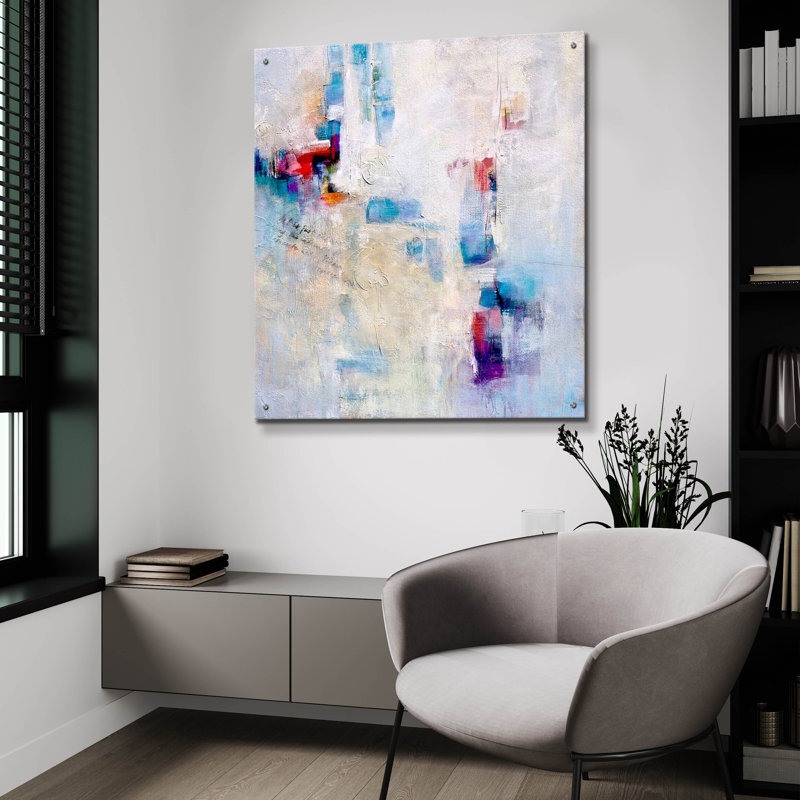 " Conversation " by Karen Hale, 36" H x 36" W