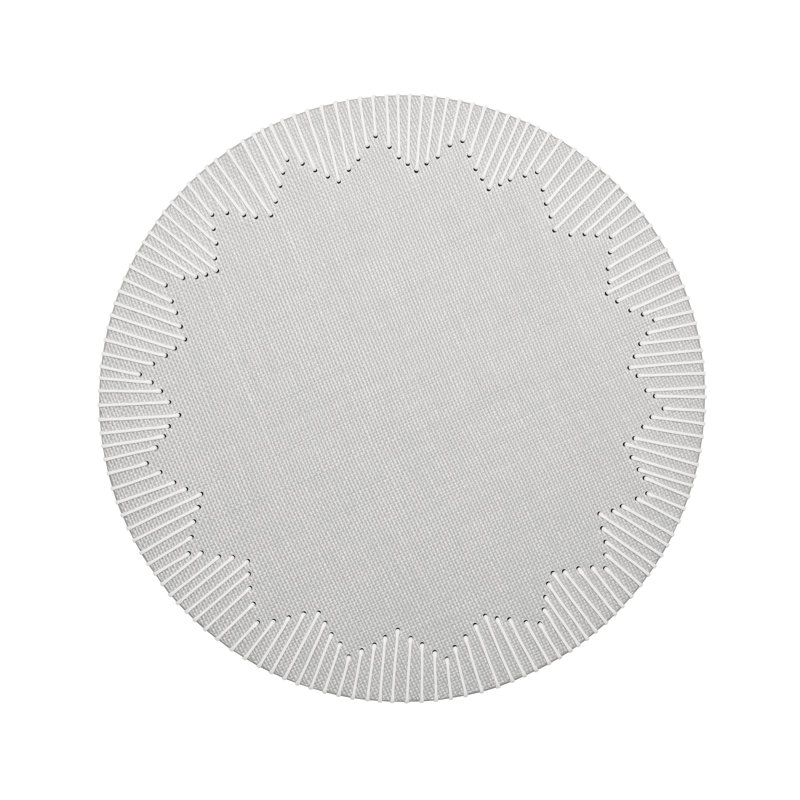 Dreamweaver Placemat, Gray/White