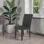 Chaise de salle à manger 25 po x 17,7 po x 37,8 po (ensemble de 2)