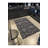 Black Floral Woven Base Washable Carpet-1103410391
