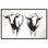 Bovins I, art sur toile par Art Remedy