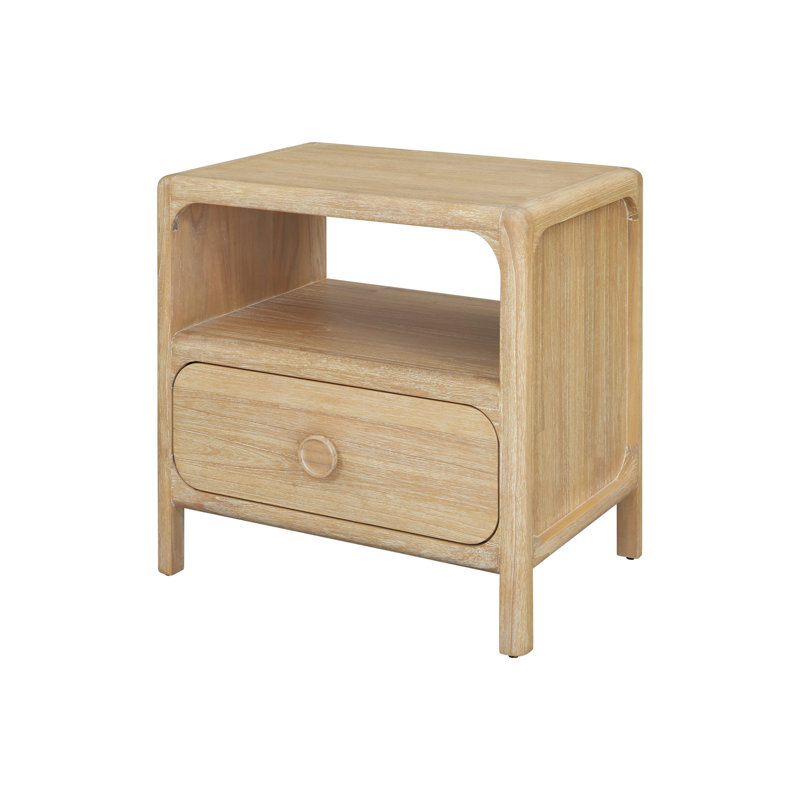 Hansville 1-Drawer Nightstand/Side Table with Storage