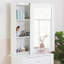 Marqueis Sliding Dressing Table Set with Mirror-189359377