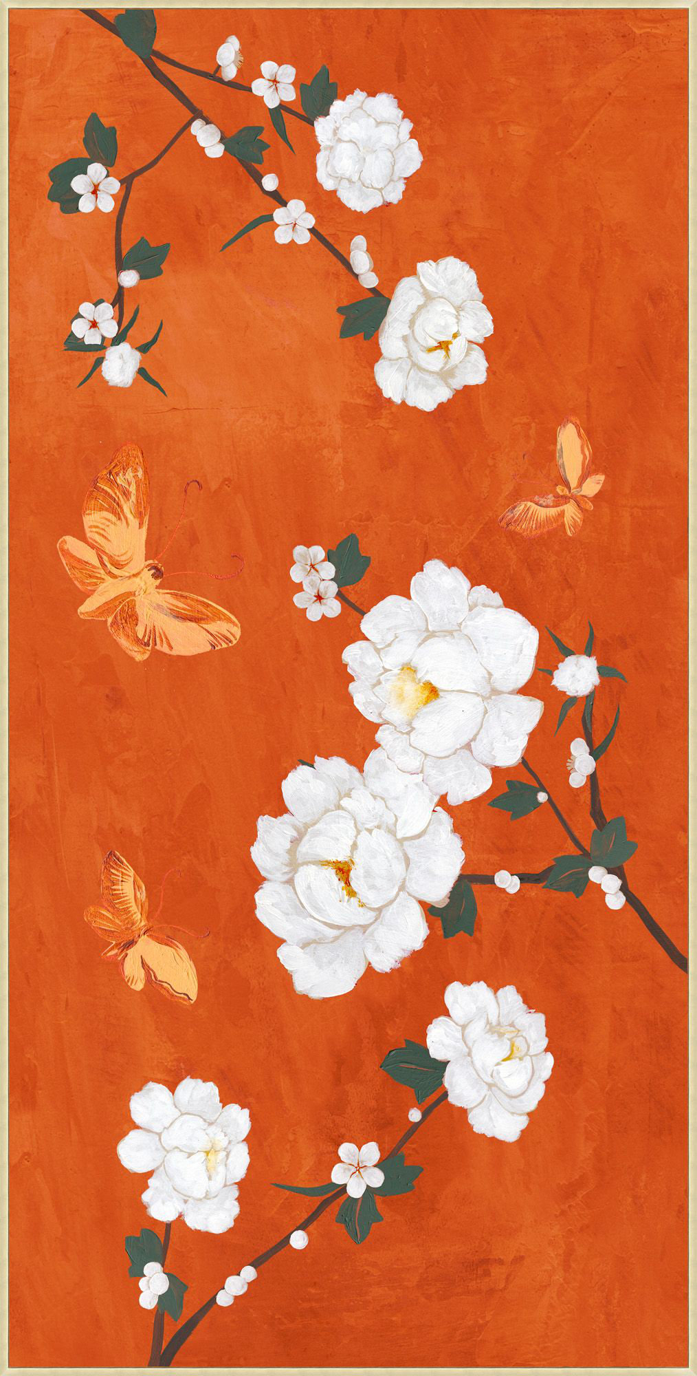 Wendover Art Group Spring Auspices 2 - Single Picture Framed on Canvas ...