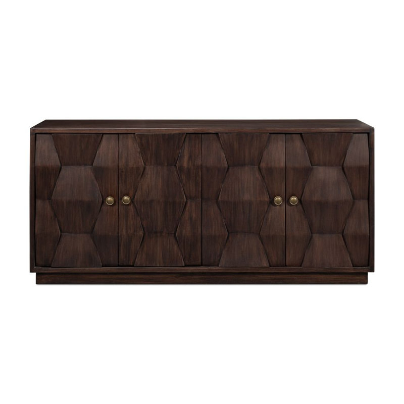 Preston 74'' W Solid Wood Sideboard