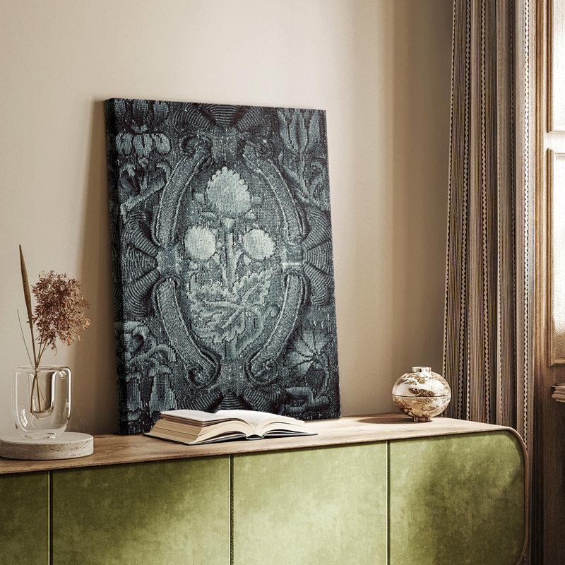 Rétro abstrait, impression sur toile, galerie Cavas, H 18 po x l 12 po