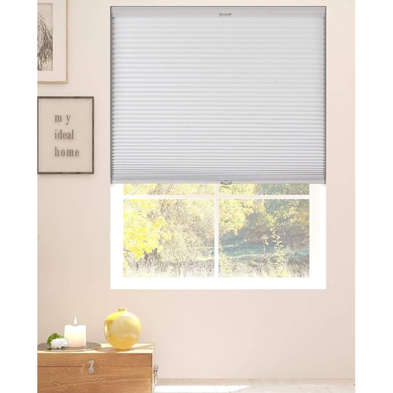 Blackout White Cellular Shade, 30"W x 60"L