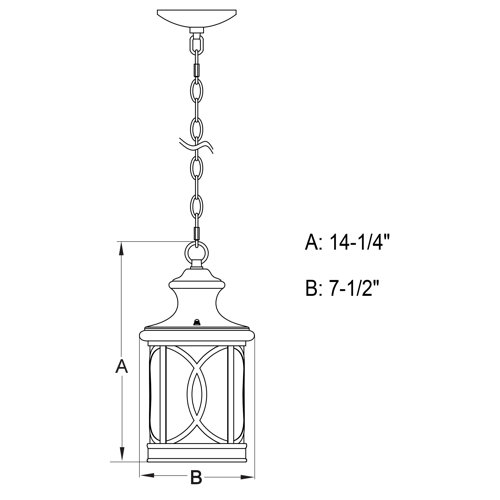 Red Barrel Studio® 2 - Light Outdoor Pendant | Wayfair