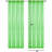 Sheer Voile Window Treatment Rod Pocket Curtain Panels For Kitchen Bedroom Living Room Drapes Sunlight Filtering Privacy Semi Home Decor Assorted Colors Sizes-976753588