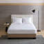 Protège-matelas matelassé en coton percale