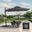 Parasol carré en porte-à-faux 120 "x 120" Pulk-66944743