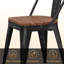 18" Metal Indoor-Outdoor Counter Stools