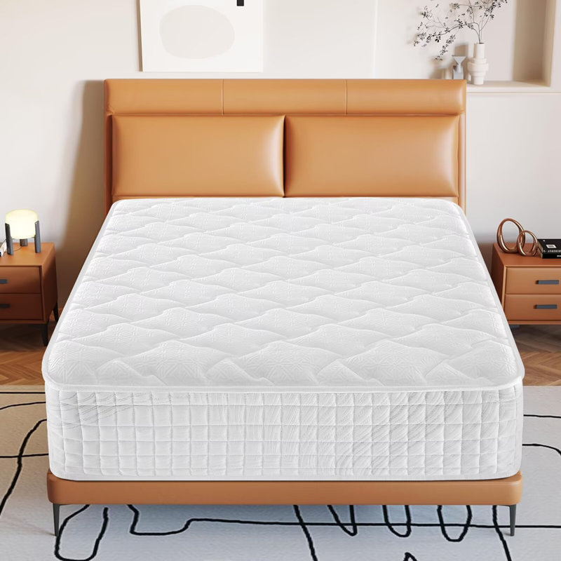 Medium Cooling Gel Meomory Foam Hybrid Mattress, King, 12"