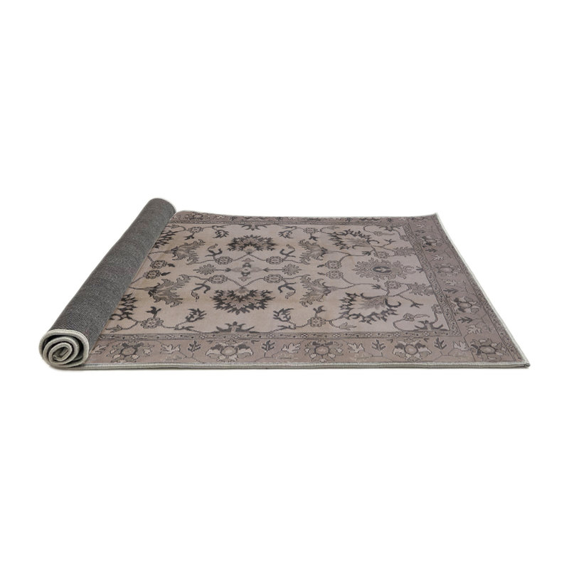 Tapis oriental gris / beige Datev, Rond 3 pi