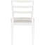 7 sièges de salle à manger avec fonctions extensibles, chaises rembourrées et rangement en blanc / brun, sièges et tiroirs extensibles à finition de teinte brun / blanc-843026438-843026433