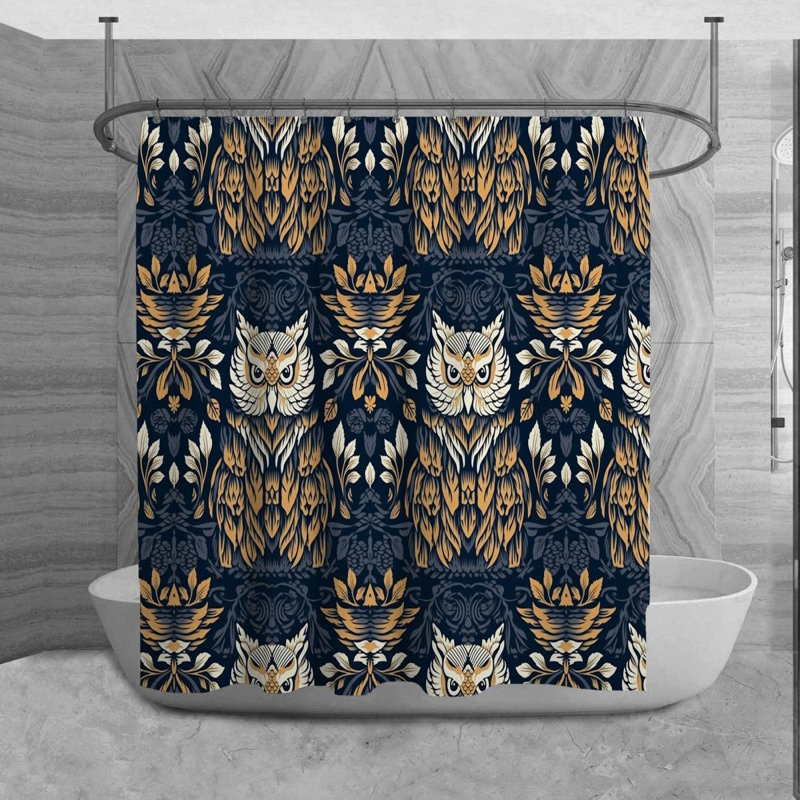 Rideau de douche Yasmein, H 73 po x l 70 po