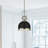 Albana 1- Light Dome Pendant Light