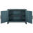 40'' Modern Cabinets With Unique Design Doors With 1 Adjustable Shelves-538833151
