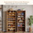36-Pair Slatted Shoe Storage Cabinet-651825222