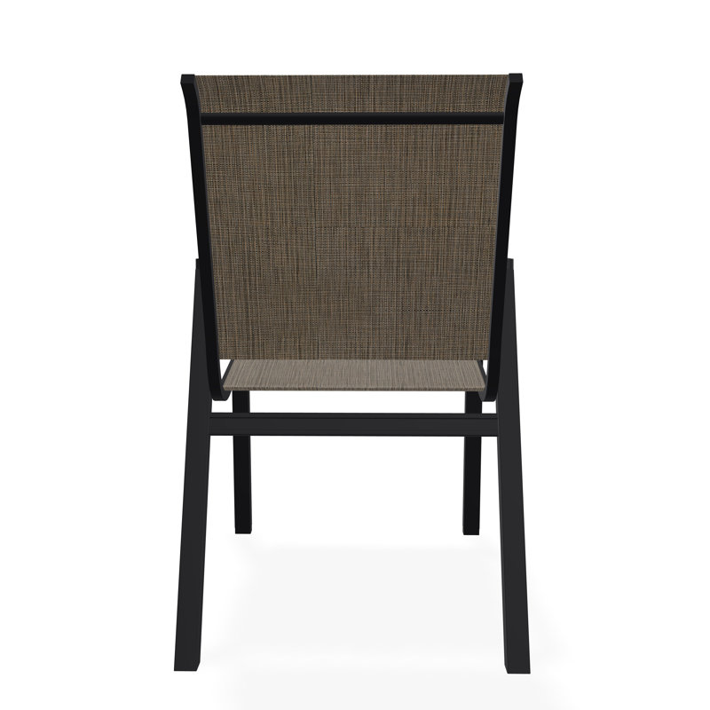 Bazza Outdoor Dining Chair, Kora, Black