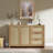 Arianna 51" Sideboard with 3 Drawers-367564883