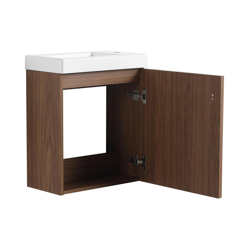 Meuble-lavabo 18,5 po avec lavabo en résine