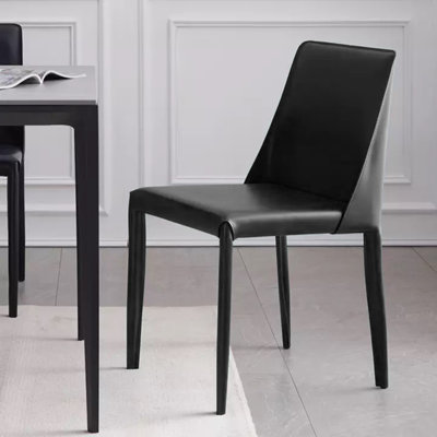 Greysi Leather Upholstered Dining Chair