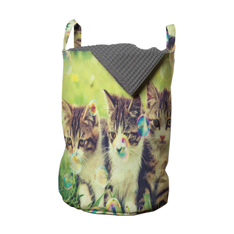 Fabric Laundry Bag with Handles