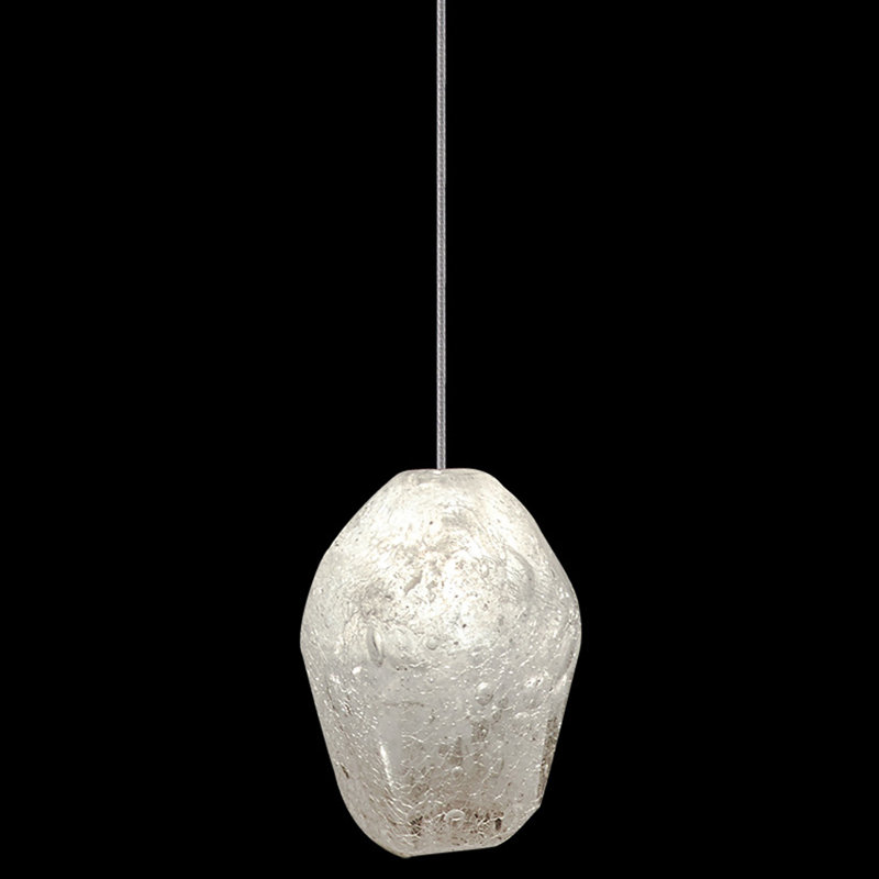 Luminaire suspendu rond 5,5 po Natural Inspirations, Doré