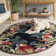 Hogle Hand Hooked Wool Floral Rug