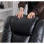 Fauteuil inclinable électrique de luxe en cuir végétalien de 35,4 po de largeur avec port USB et éclairage ambiant-696920185