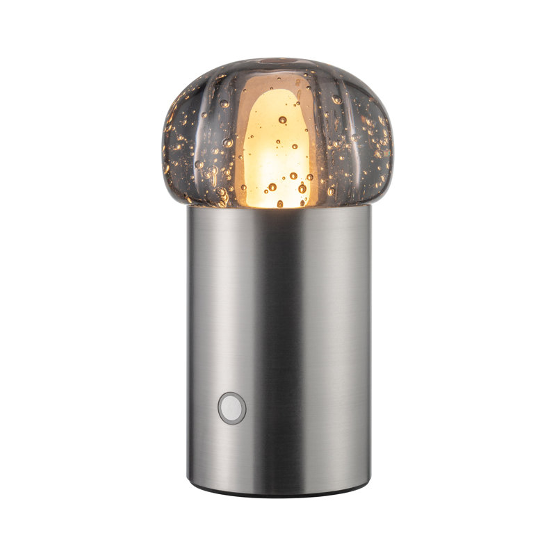 IRIS Metal Globe Lamp, Metallic Finish