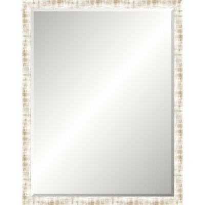 Faded White Legacy Mirror