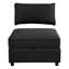 Canapé-lit modulaire convertible, rangement, canapé-lit modulaire en forme de L avec repose-pieds, canapé-lit confortable avec sièges très profonds-1060482524