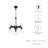 Modway Beacon 3-Light Pendant Light-484459281