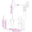 Garnica Freeport Park Swing Set with 1 Swing(s) , 1 Slide(s)-537866653